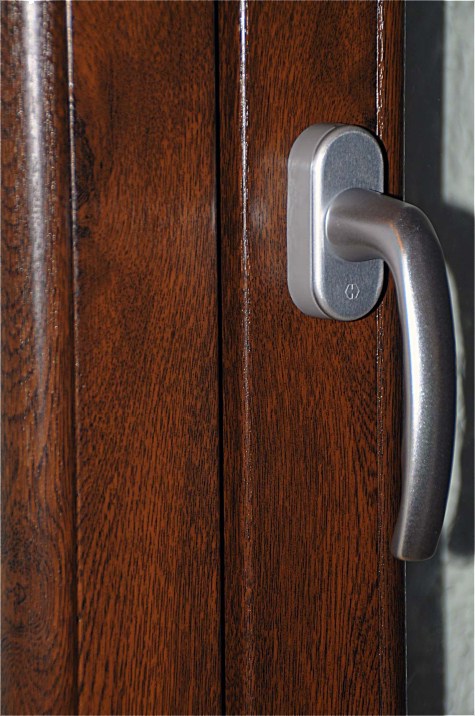 particolare infisso in pvc