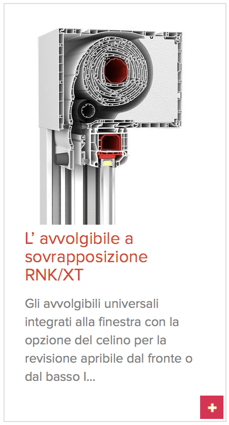 avvolgibile a sovrapposizione rnk/xt